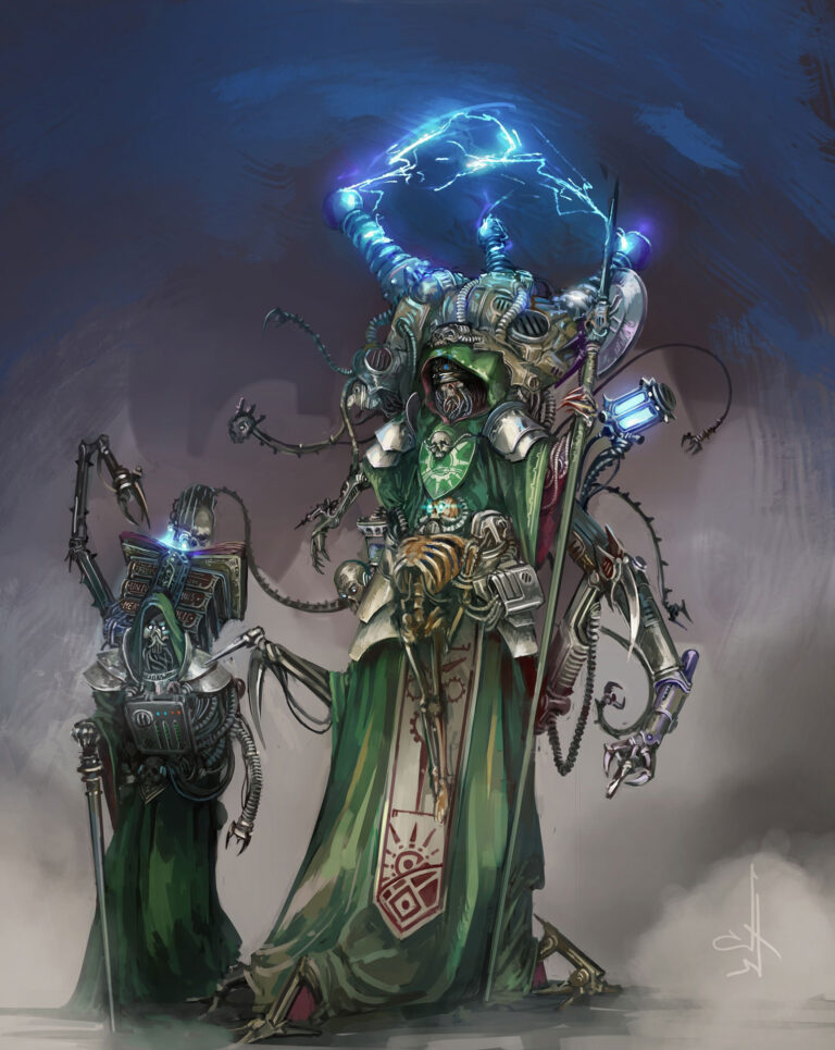 Tech-Priest by Nictanova 