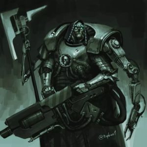 Tech-Priest by Bojler b