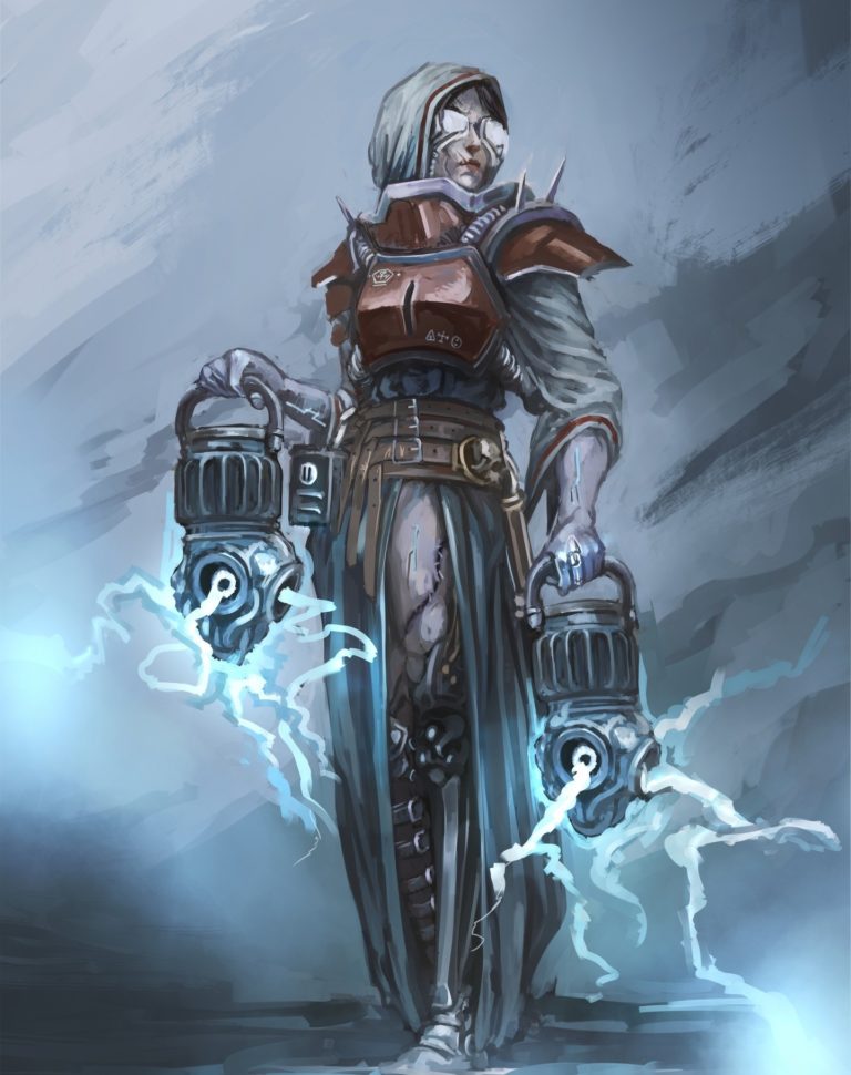 Tech-priestess by Nictanova 