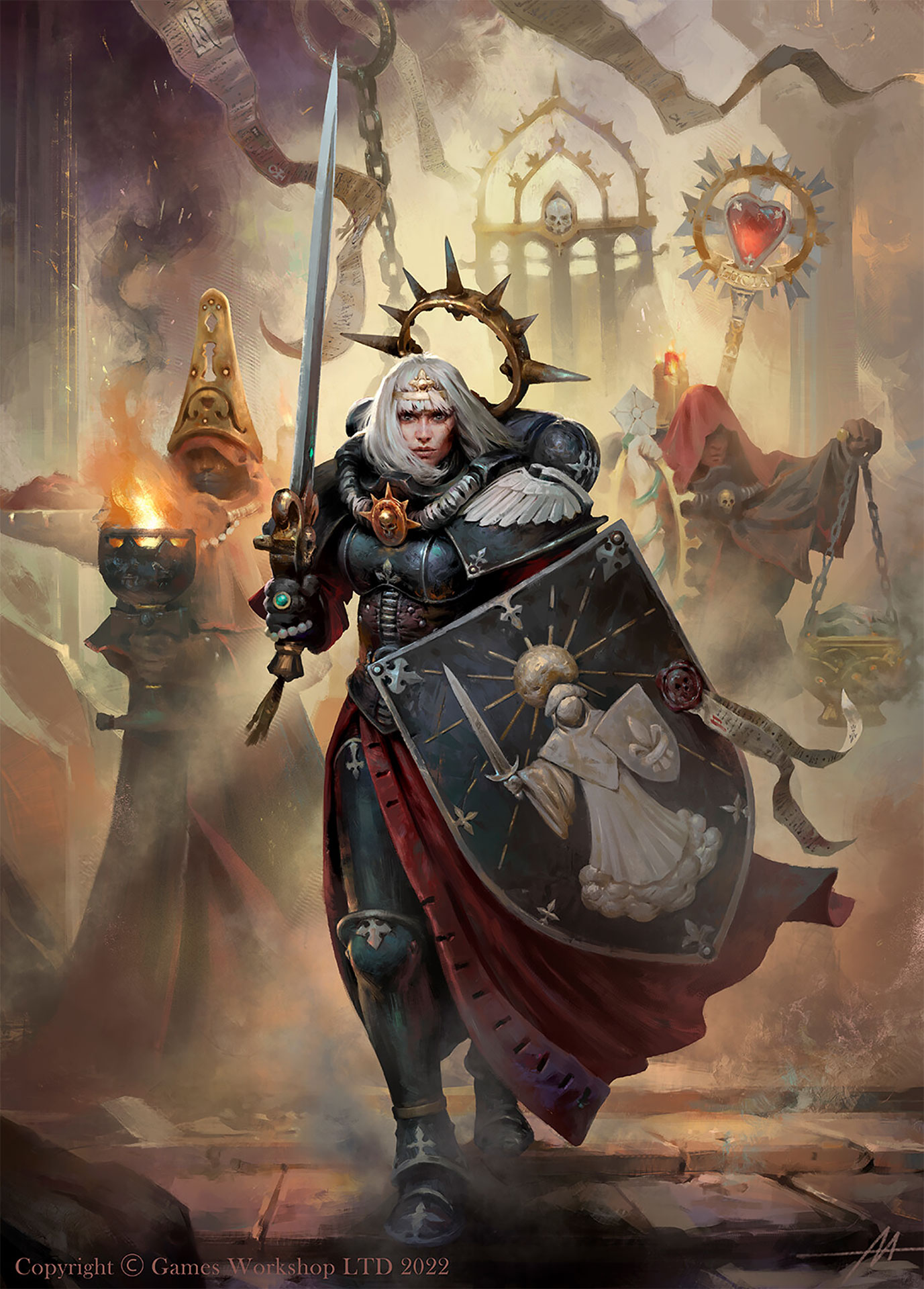 The Triumph of Saint Katherine by Alexander Mokhov The Triumph of Saint Katherine by Alexander Mokhov