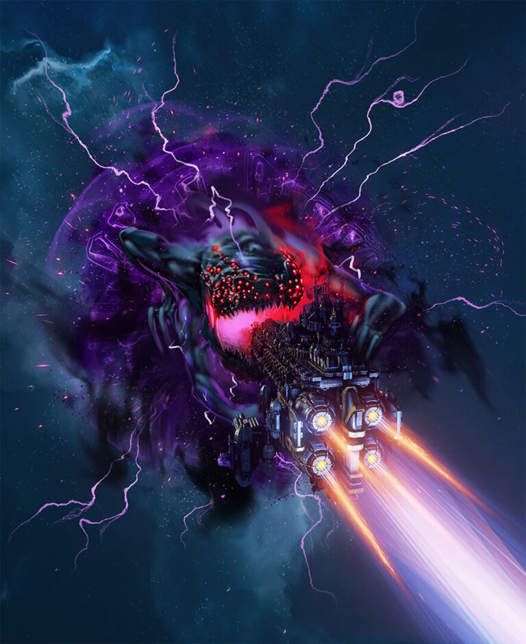 Warp Creature by Edouard Boccard