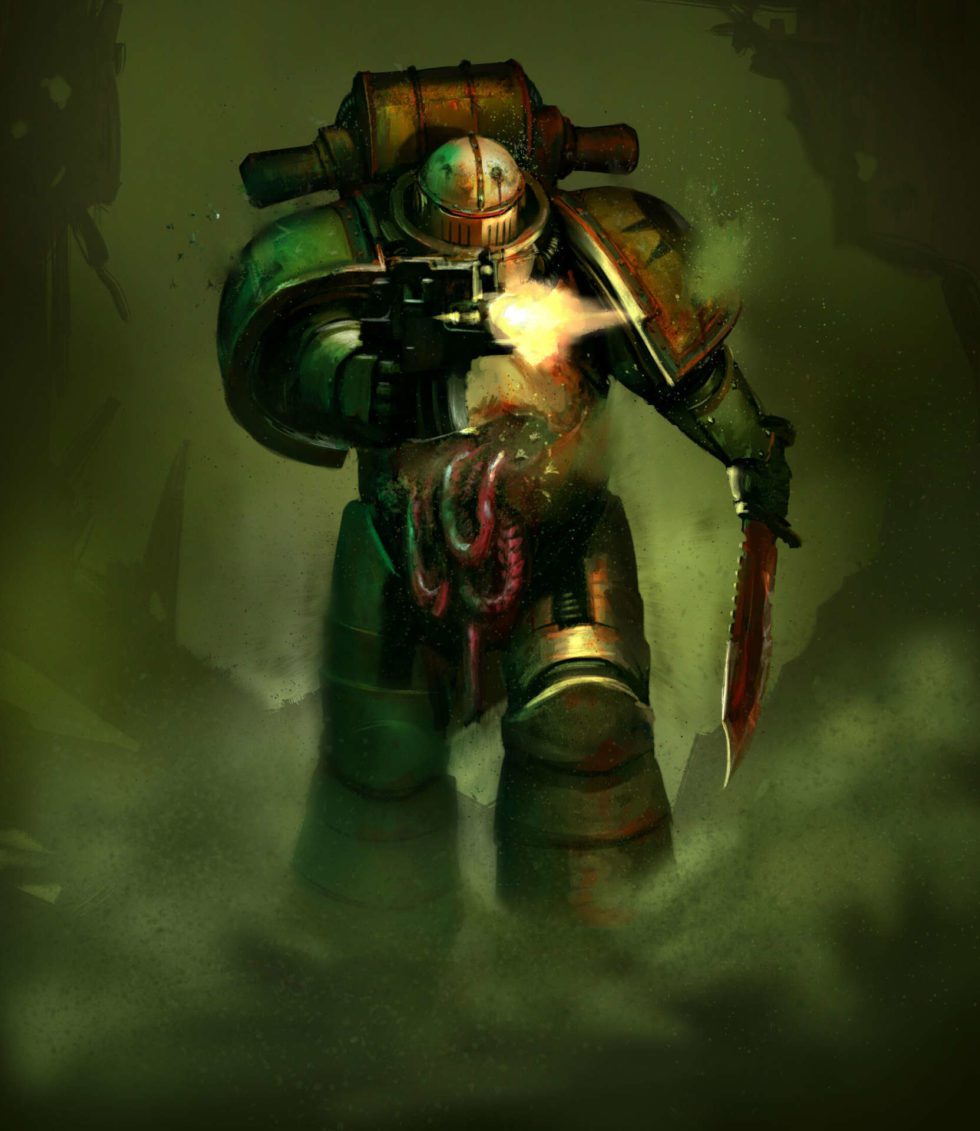 Rust and Death - Art by George Earl Abalayan - 40K Gallery
