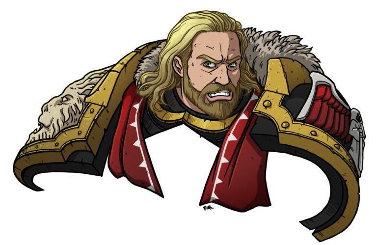 Lion El’Jonson by Robert Jones 