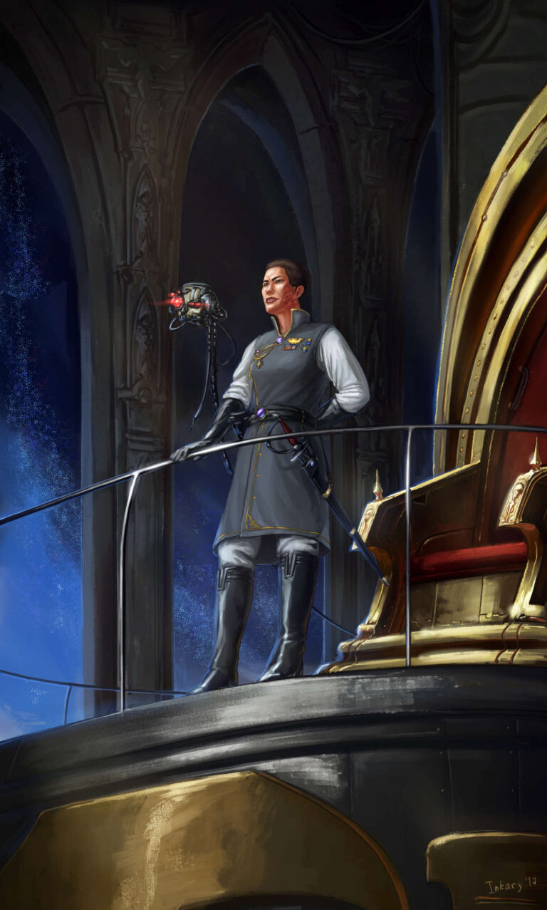 Lord-Captain Akiva by Inkary 