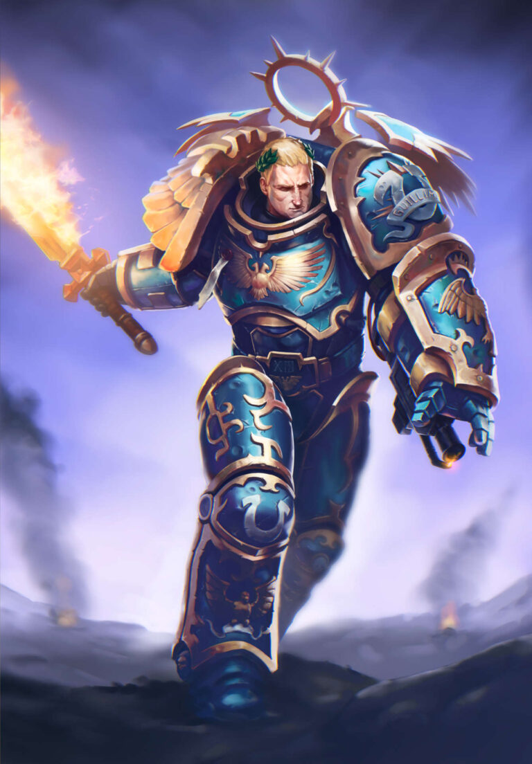 Roboute Guilliman by Vitaly Perevoshikov 