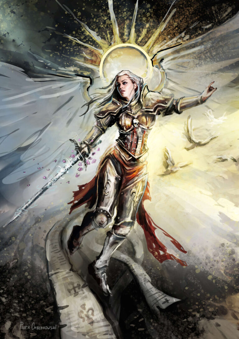 Saint Celestine by Piotr Chrzanowski