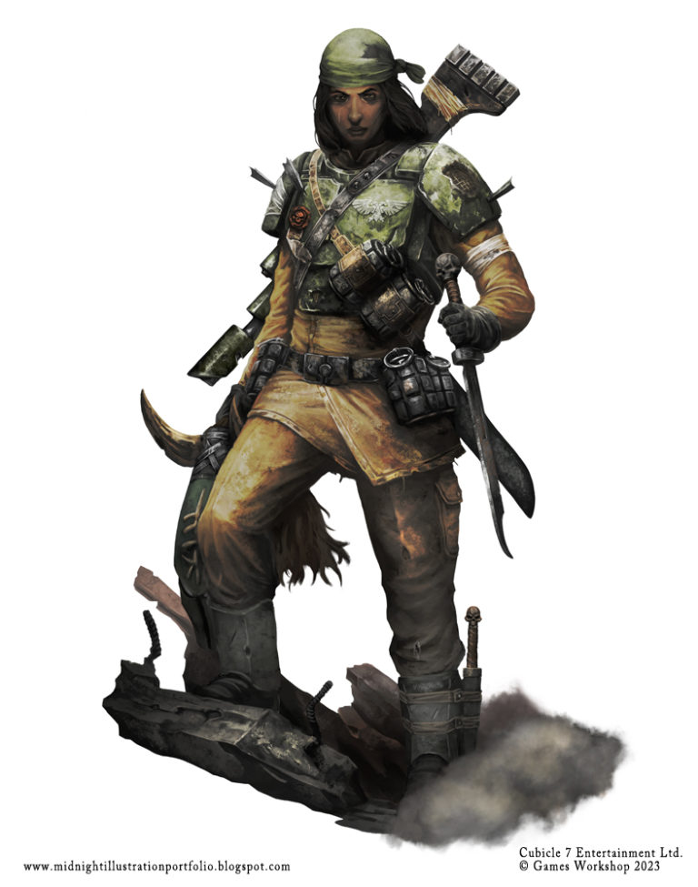 The Warrior by Sam Manley 