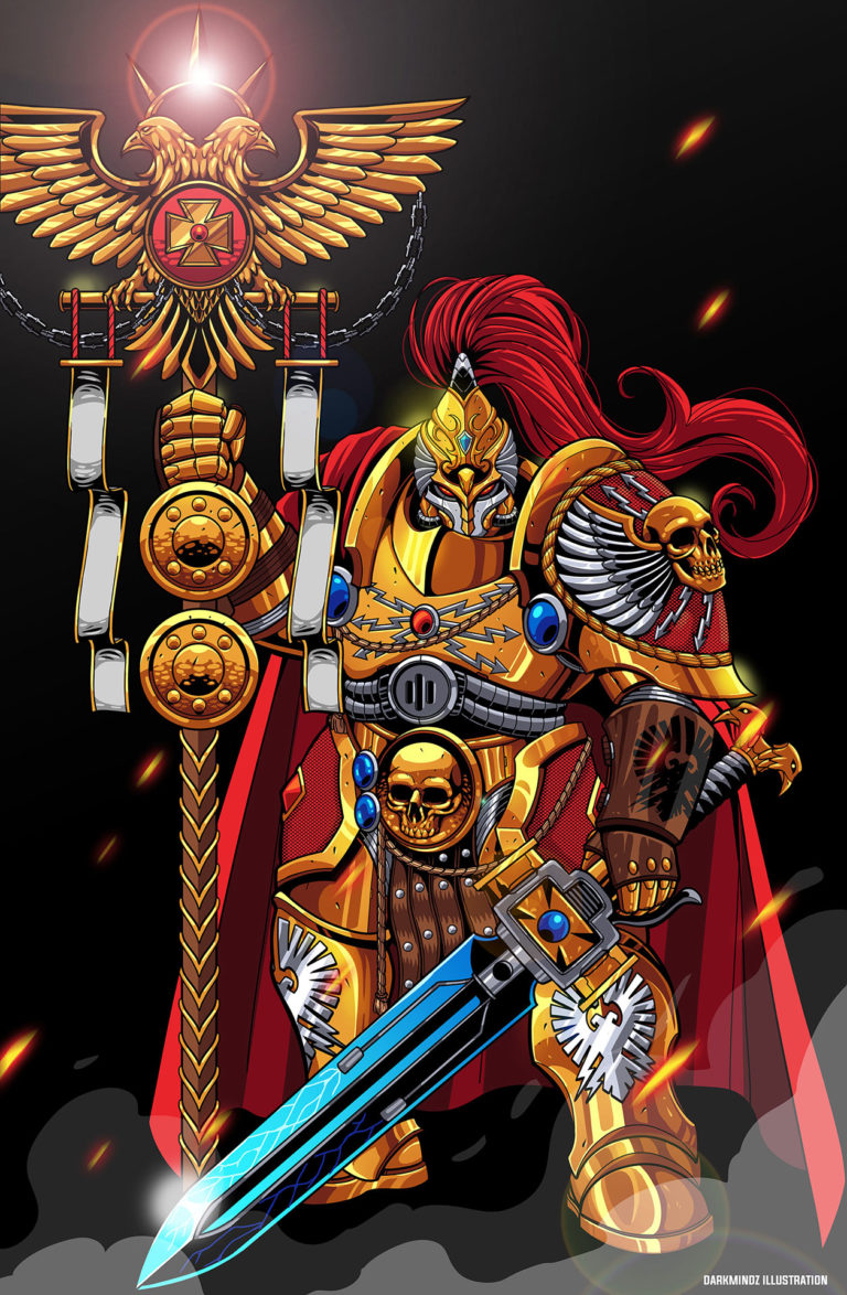 Adeptus Custodes by Aldrin Ajes 
