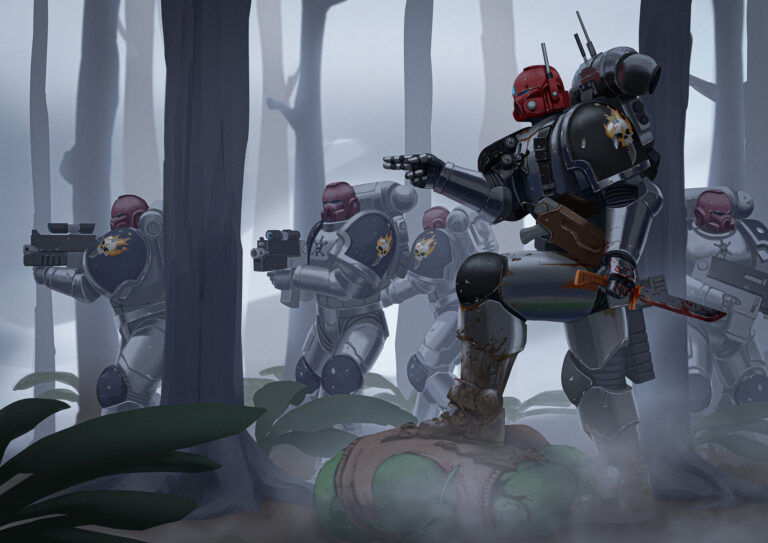 Phobos Infiltrators by Boris Tsui 