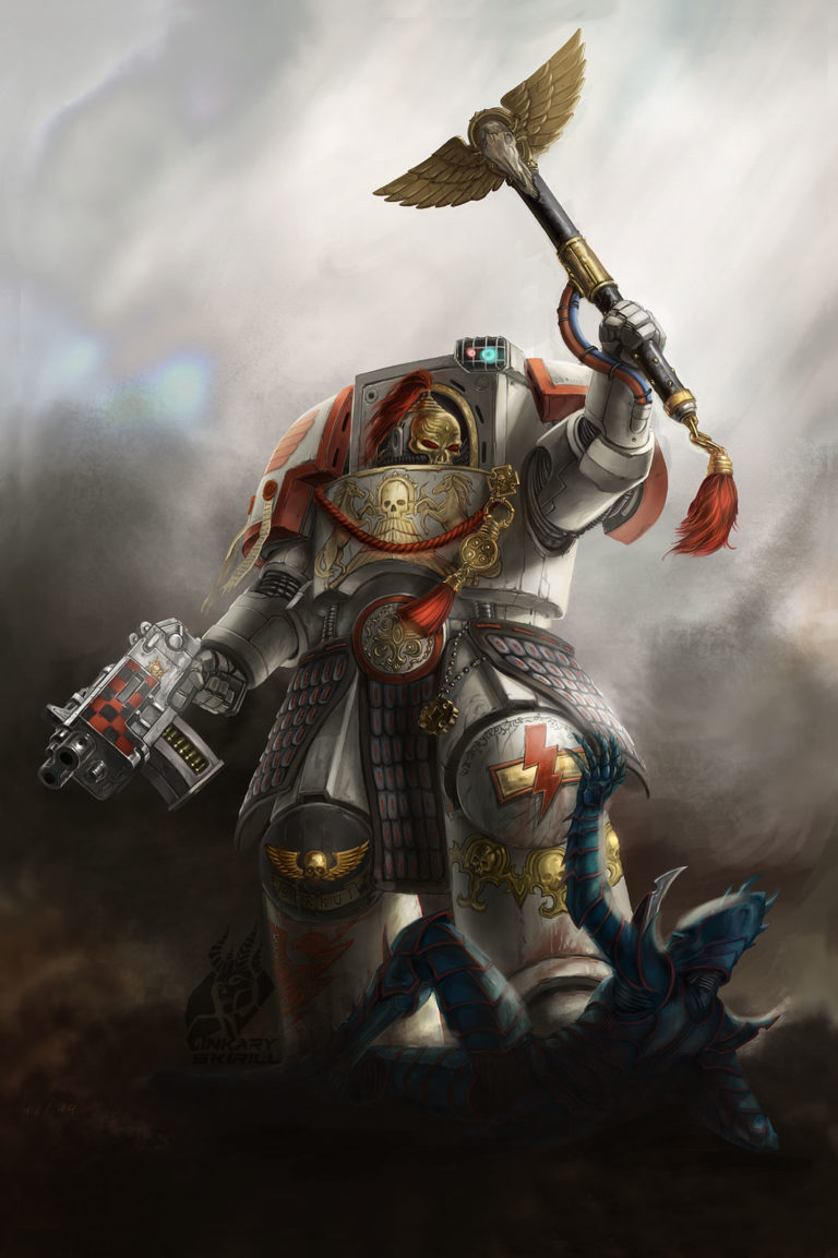 White Scars Chaplain by Inkary 
