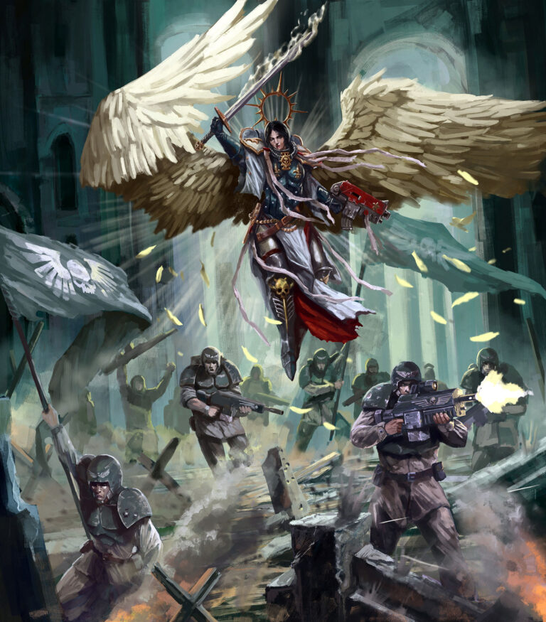 Adepta Sororita by Judas Chaban 