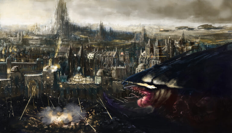 City Under Attack by Damir Šnajder 