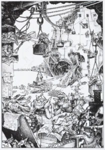 Orks at Work by Paul Bonner