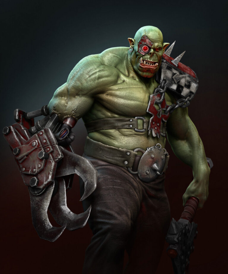 Space Orc by Ramiz Askerov 