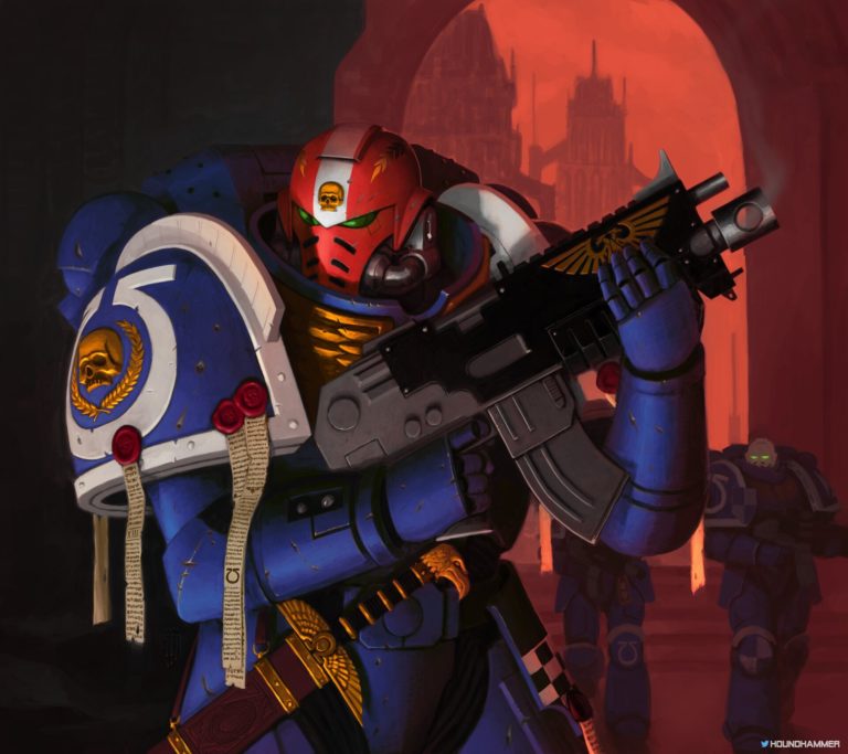 Ultramarines Primaris Intercessors by Wulfric Hilston 