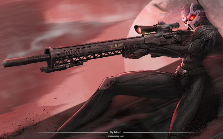 Vindicare by Zhang Bozi 
