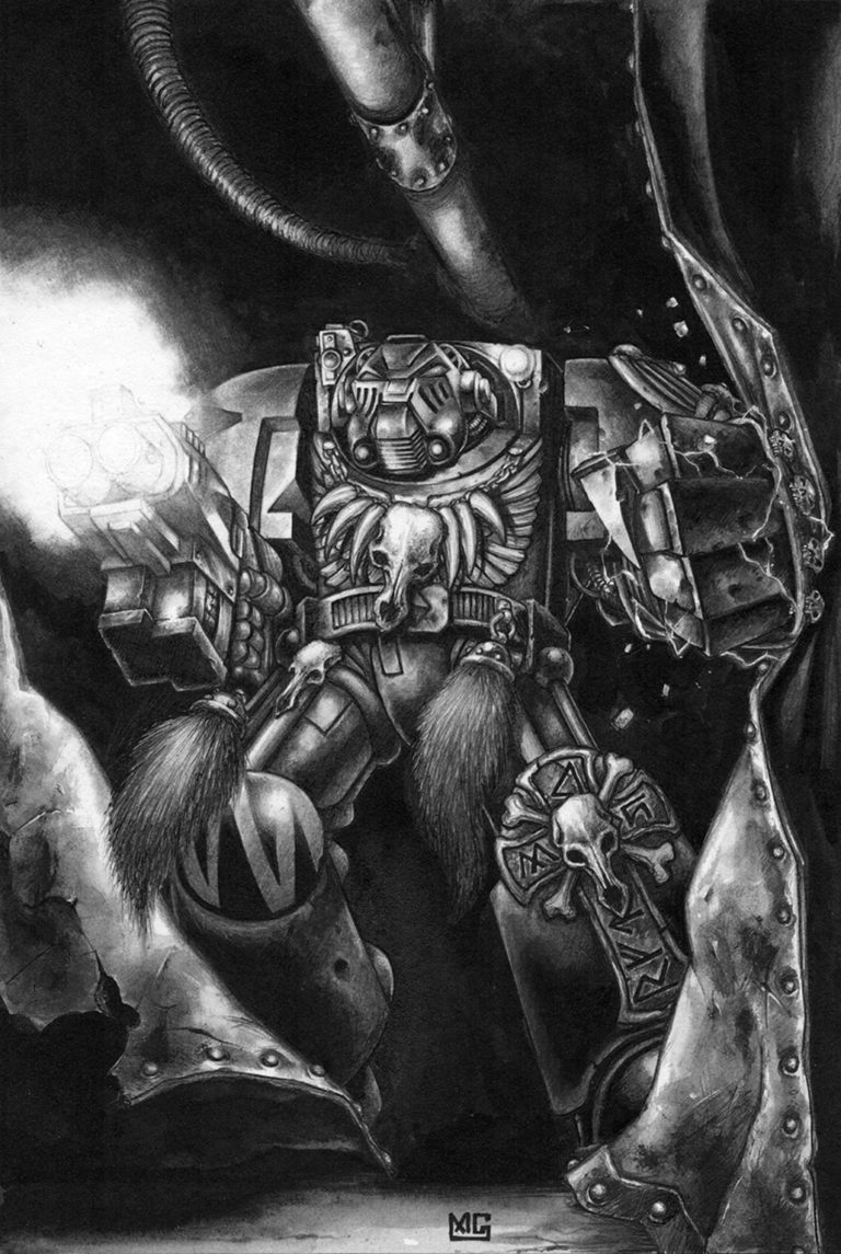 Wolf Guard Terminator by Mark Gibbons Wolf Guard Terminator by Mark Gibbons