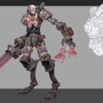 Combat Servitor by Rayph Beisner (rayph | beisnerrayph | Thunder Brush)