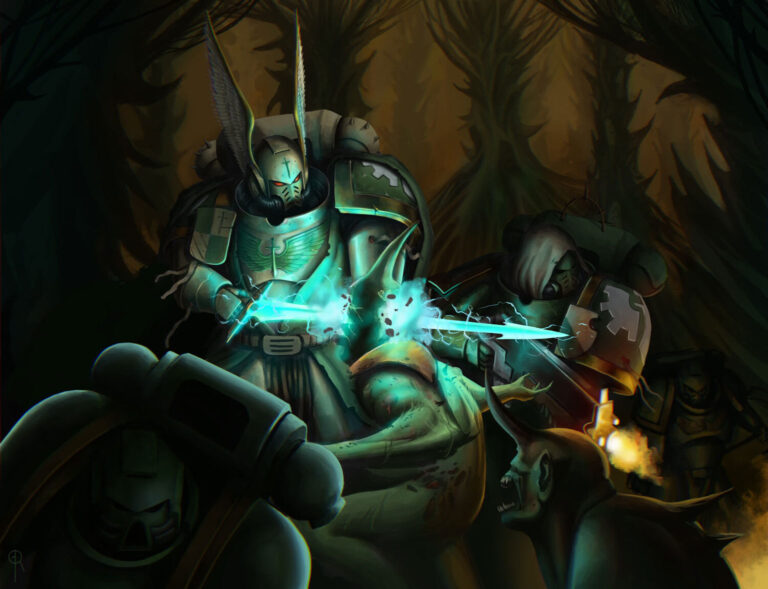 Dark Angels Assault by Gauvin REMY 