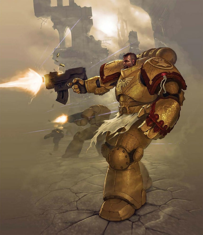 Heroes of the Space Marines by Hardy Fowler 
