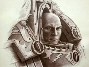 Warhammer 40K Horus Lupercal Artwork