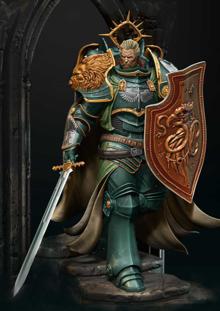 Lion El’Jonson by Ramiz Askerov 