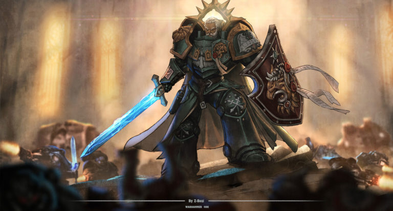 Lion El’Jonson by Zhang Bozi 