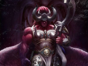 Warhammer 40K Magnus the Red Artwork