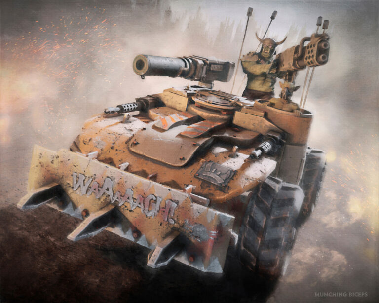 Ork Speed Freek by Hector Martínez 