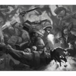 Ork vs Space Marines by Camille Défarge (cdefarge | camilledefarge)