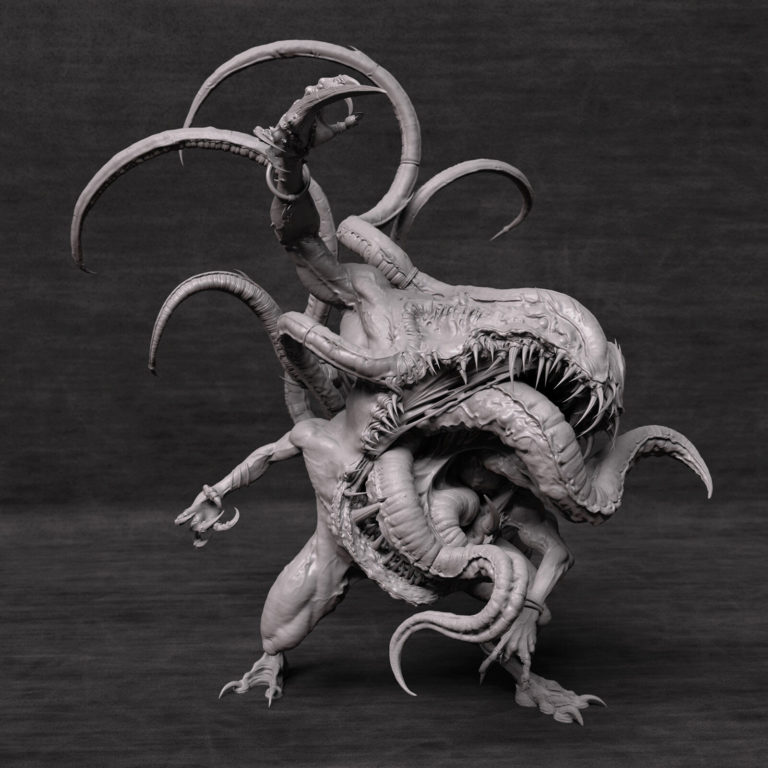 Pink Horror of Tzeentch by Víctor Castejón