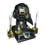 Raven Guard Chapter Helmet by Artur Nakhodkin (ArturNakhodkin | artpaque)