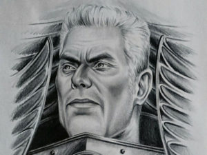 Warhammer 40K Rogal Dorn Artwork