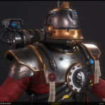 Skitarii Vanguard Portrait by Andrew Mezentsew (Death_Jester)