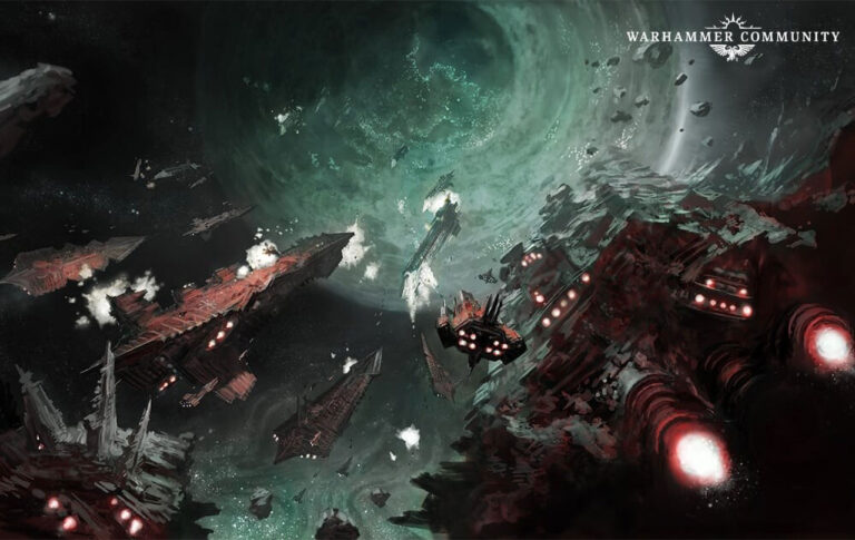 Space Battle by Phil Moss 