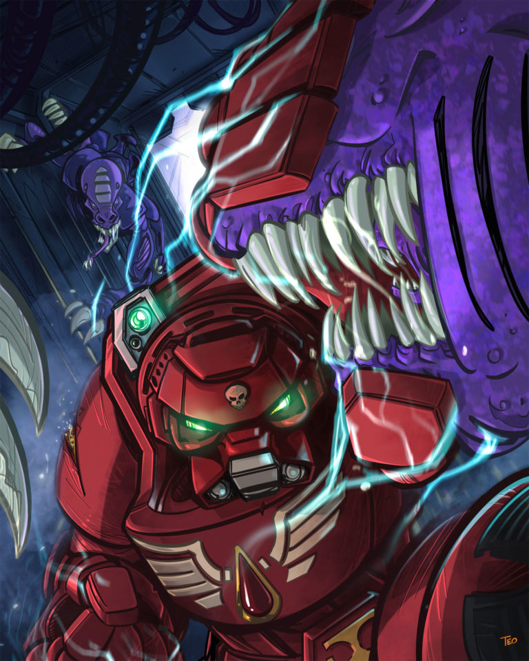 Space Hulk by Matteo Aversano 