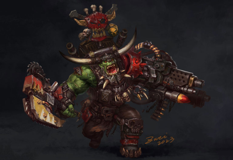 Warboss by Zheng Wei 