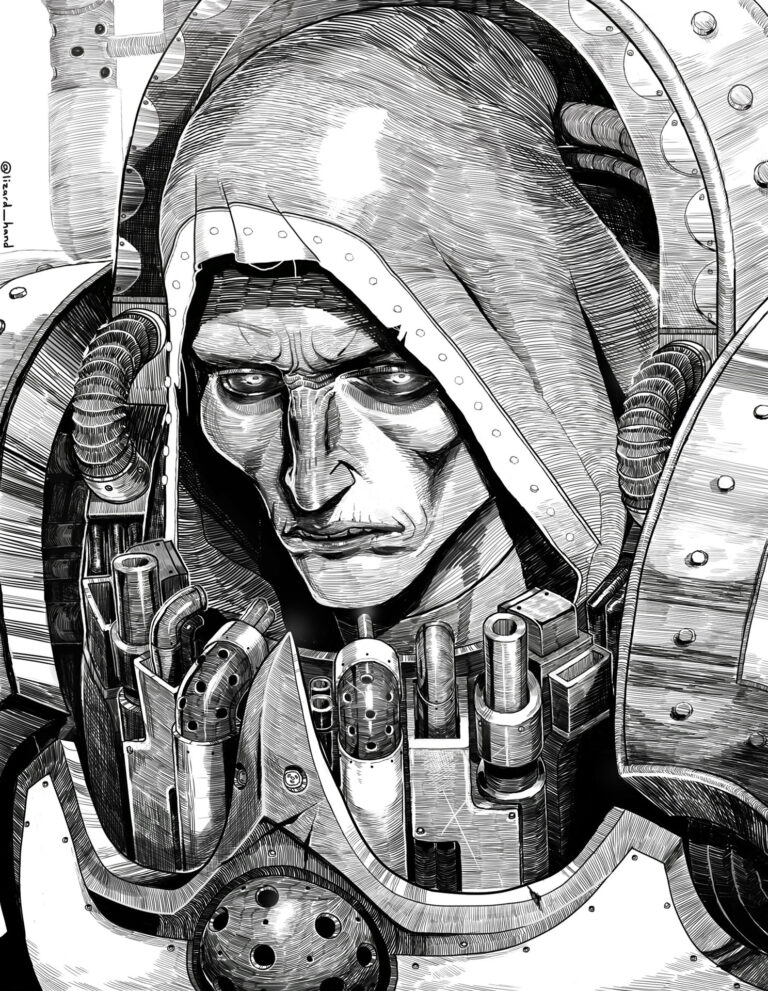 Mortarion by Larc Muckenmuller 
