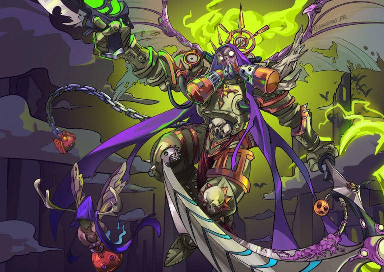 Mortarion by Paloma Rojas 
