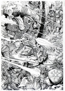 Traitor Marine by Russ Nicholson
