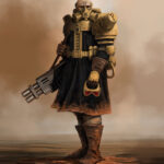 11th Penal Fume Guard by Samuel Allan (samuel_allan_illustrator)