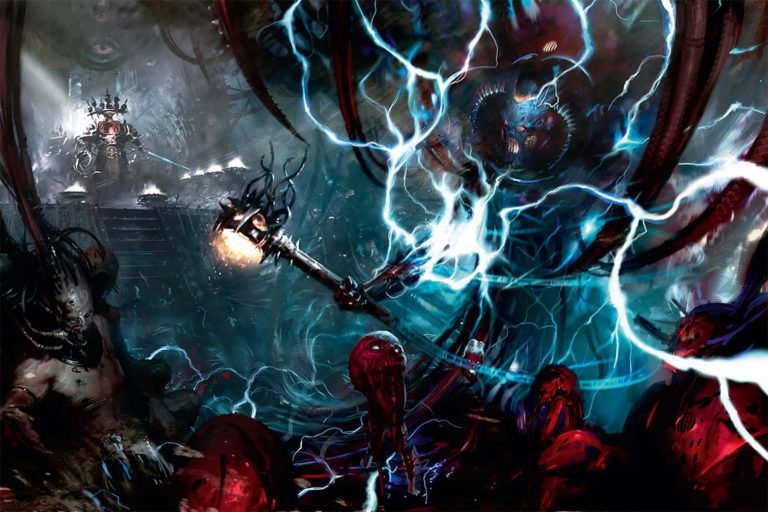 Abaddon meets Vashtorr by Paul Dainton Abaddon meets Vashtorr by Paul Dainton