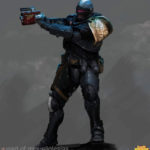 Adeptus Arbites by Miguel Iglesias (art.of.migueliglesias | MIglesiasArt)