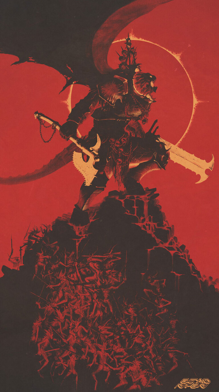 Angron by Alfie Garland 