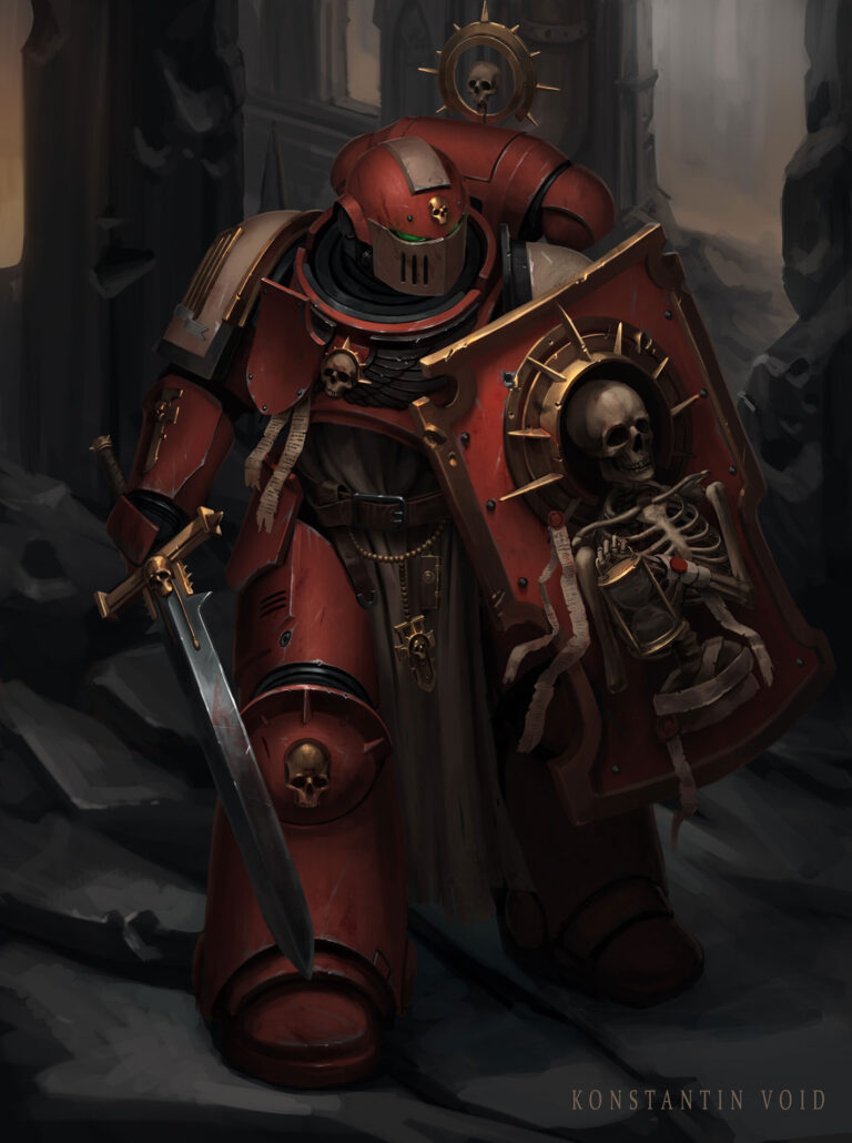 Blood Ravens Captain by Konstantin Void 