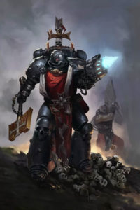 Chaplain Grimaldus by Igor Sid 
