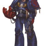 Crimson Fist Veteran by Dimitri Bielak