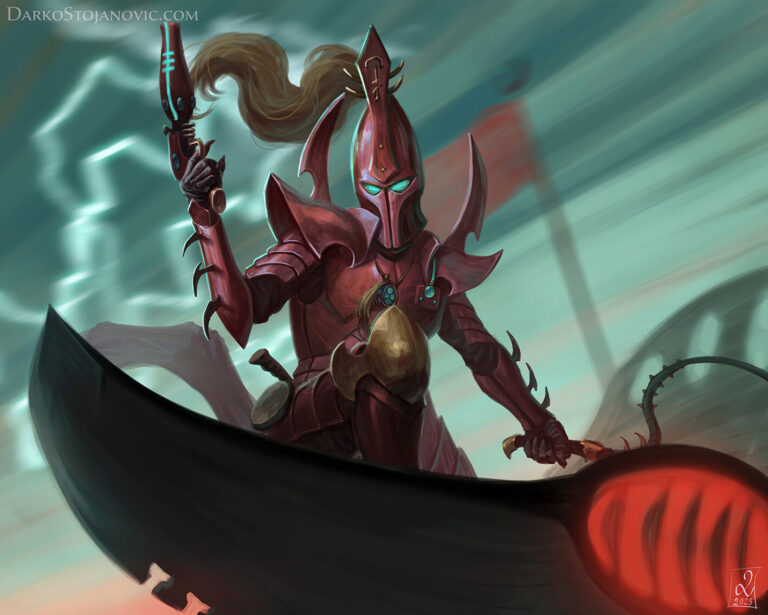 Drukhari Raider by Darko Stojanović 
