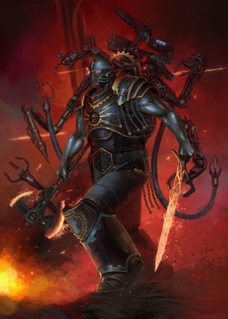 Ferrus Manus by Serdjek Sholohovshek 