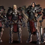 Girls Play Battle Sisters by Anatoly Prel
